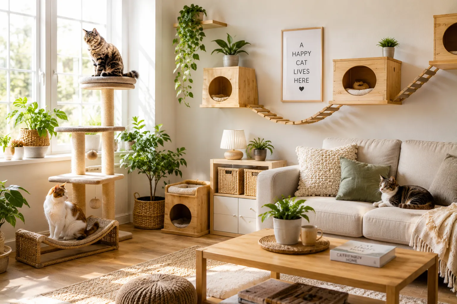 Designing A Cat-Friendly Home