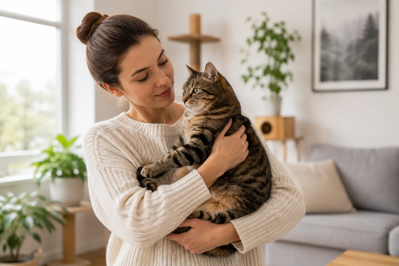 How To Pick Up A Cat Correctly